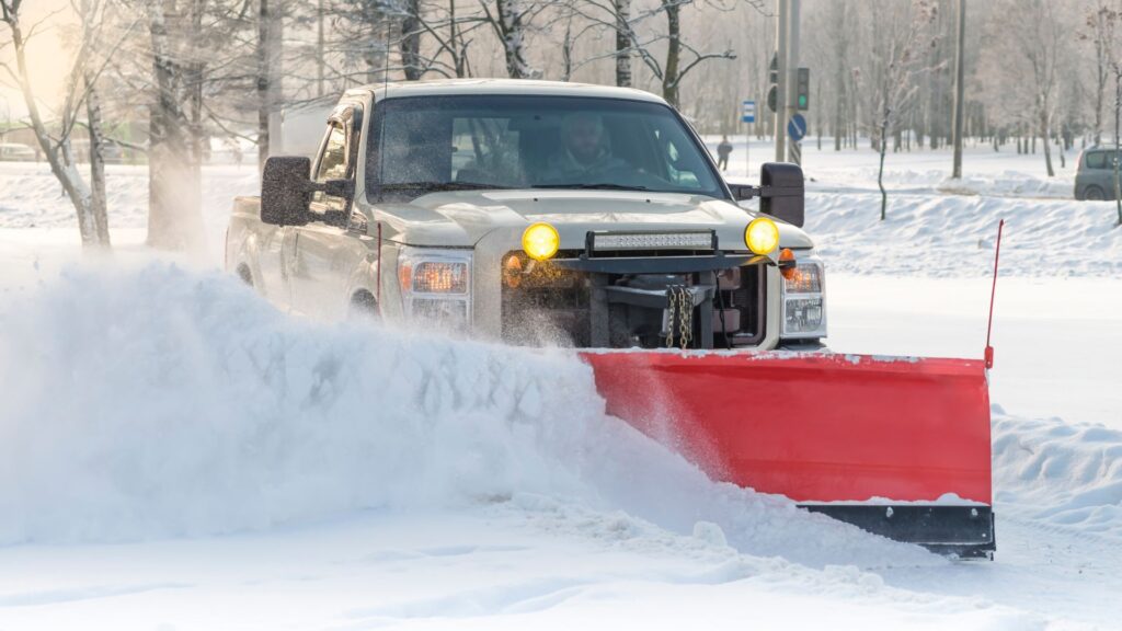 snow removal truck